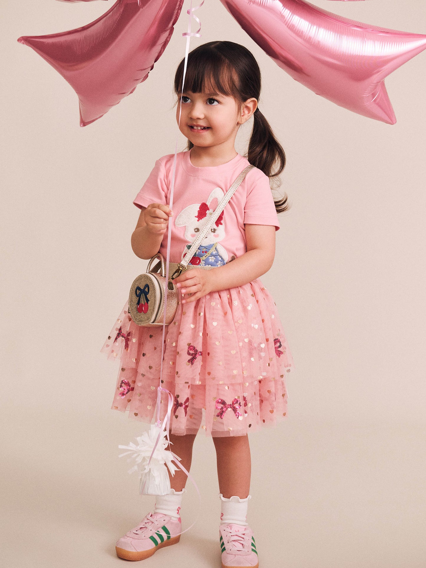 Huxbaby Sequined bow Tulle Skirt HB1271W26