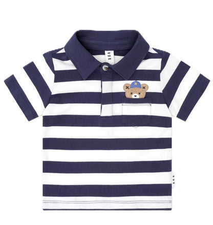 Huxbaby Peekaboo Varsity Polo HB2052W26