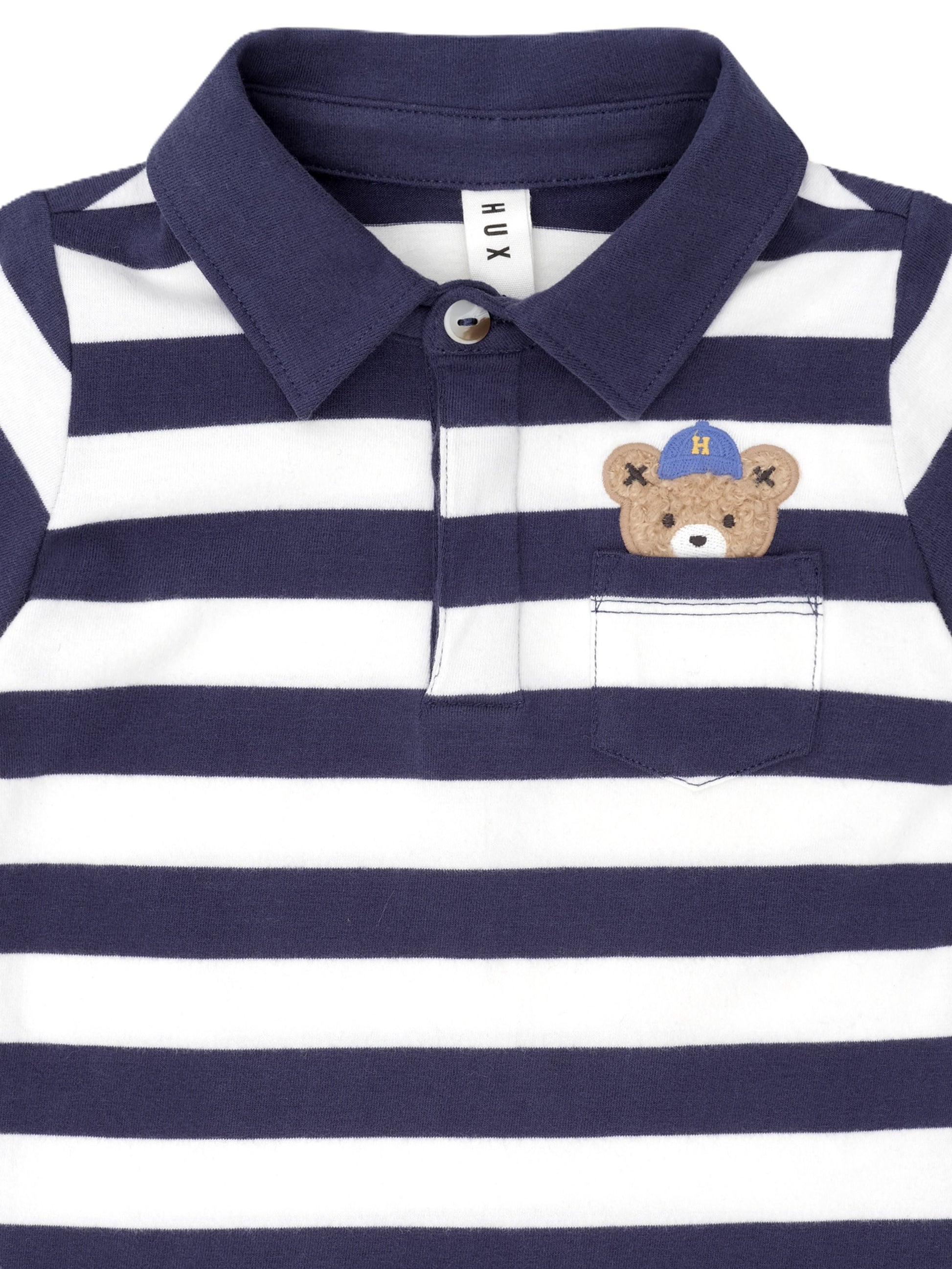 Huxbaby Peekaboo Varsity Polo HB2052W26