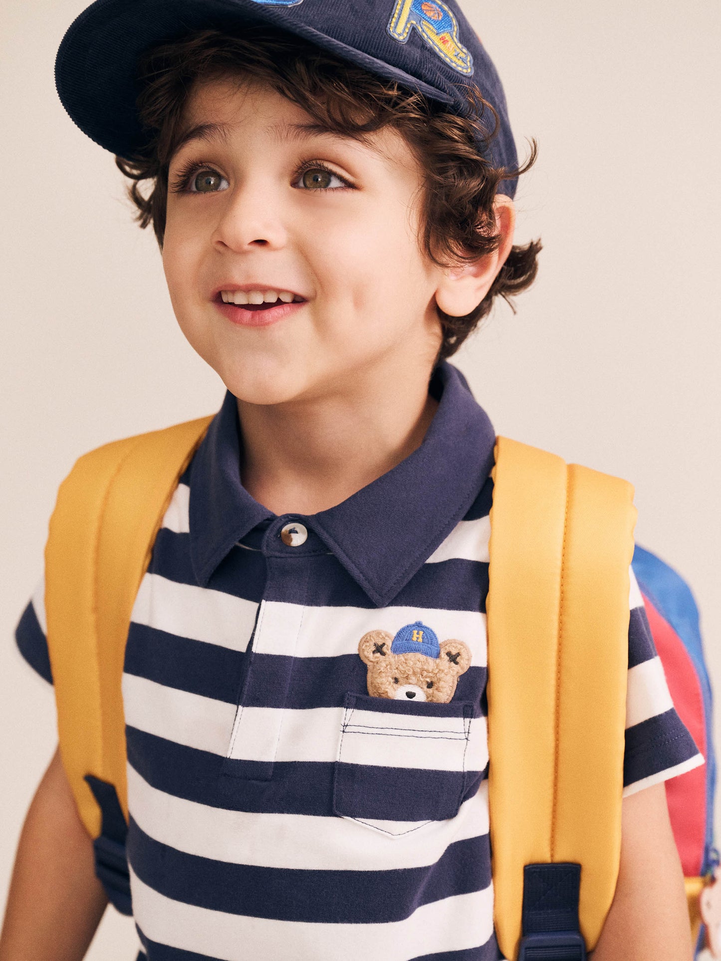 Huxbaby Peekaboo Varsity Polo HB2052W26