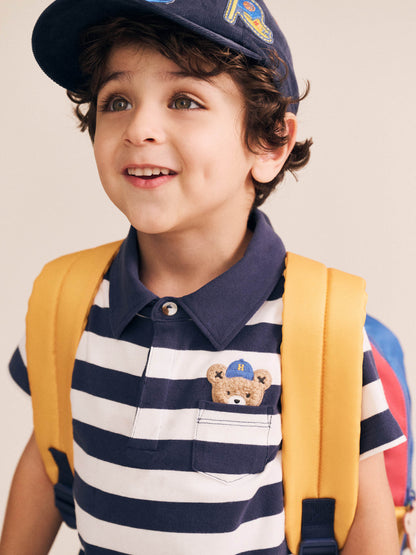 Huxbaby Peekaboo Varsity Polo HB2052W26