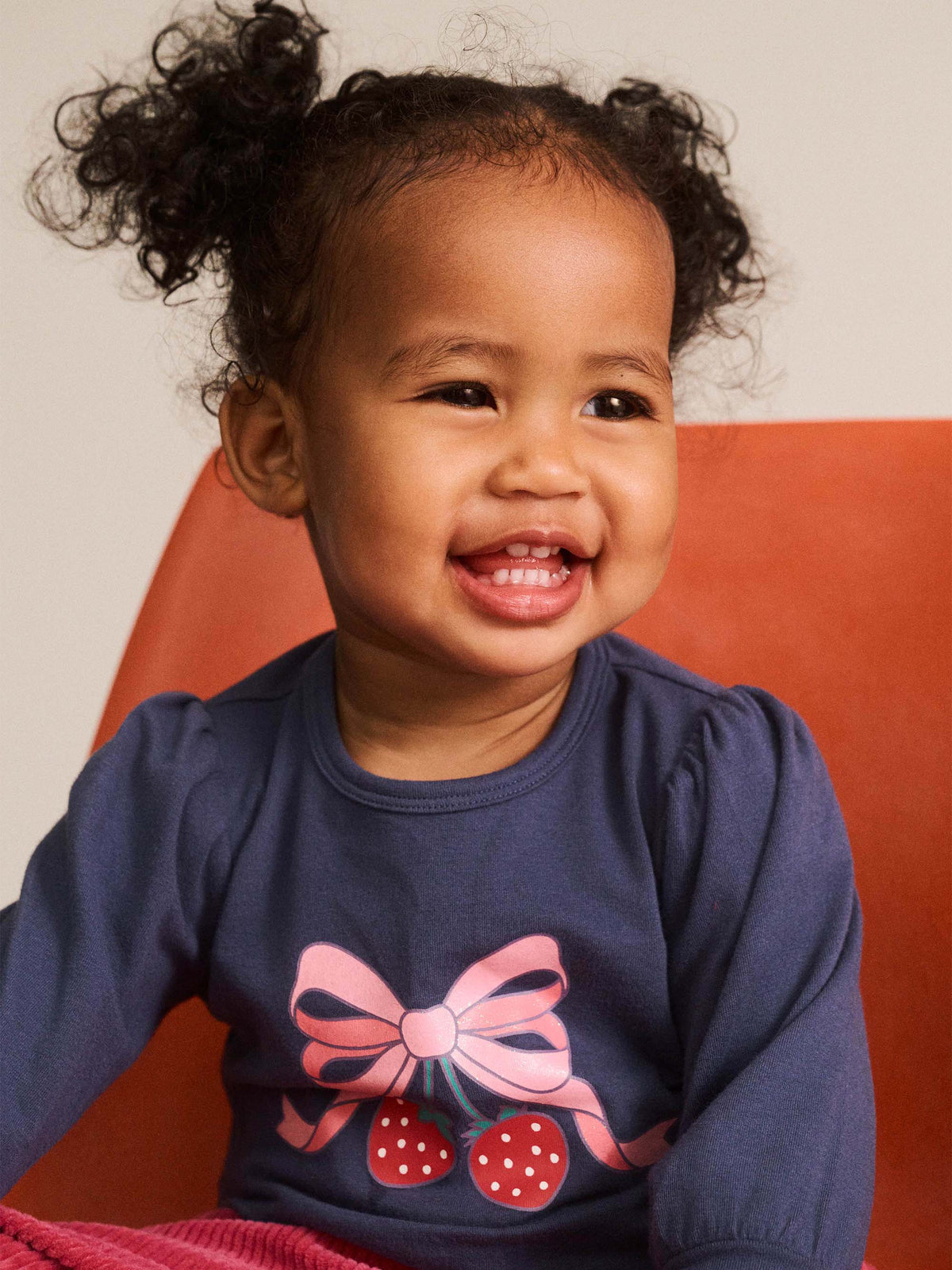 Huxbaby Strawberry Bow Top HB2224S26