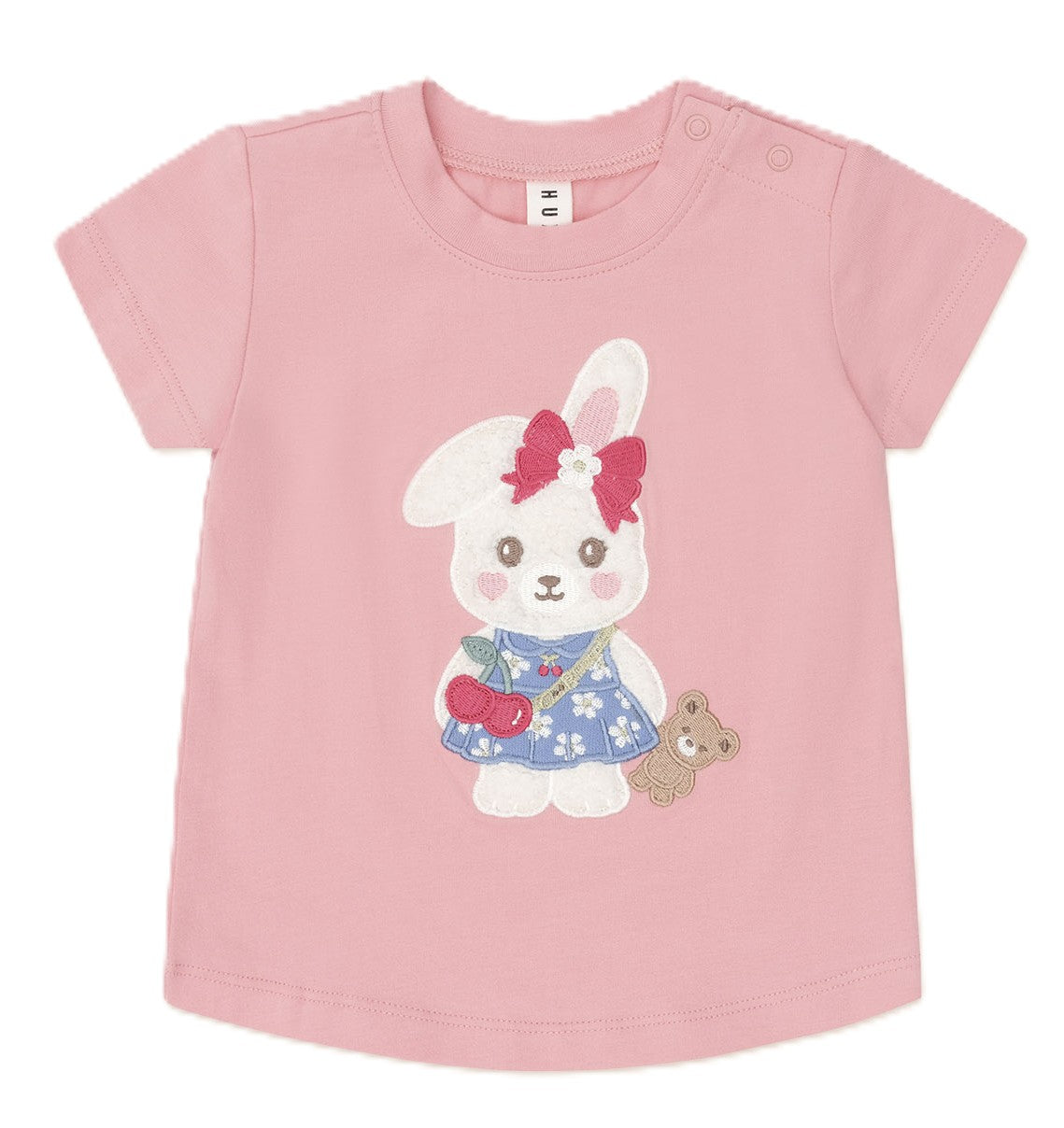 Huxbaby Flower Field Bunny Top HB2244W26