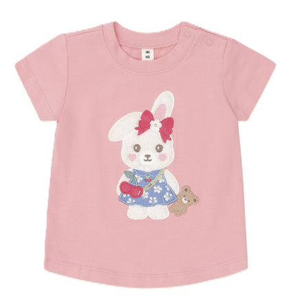 Huxbaby Flower Field Bunny Top HB2244W26