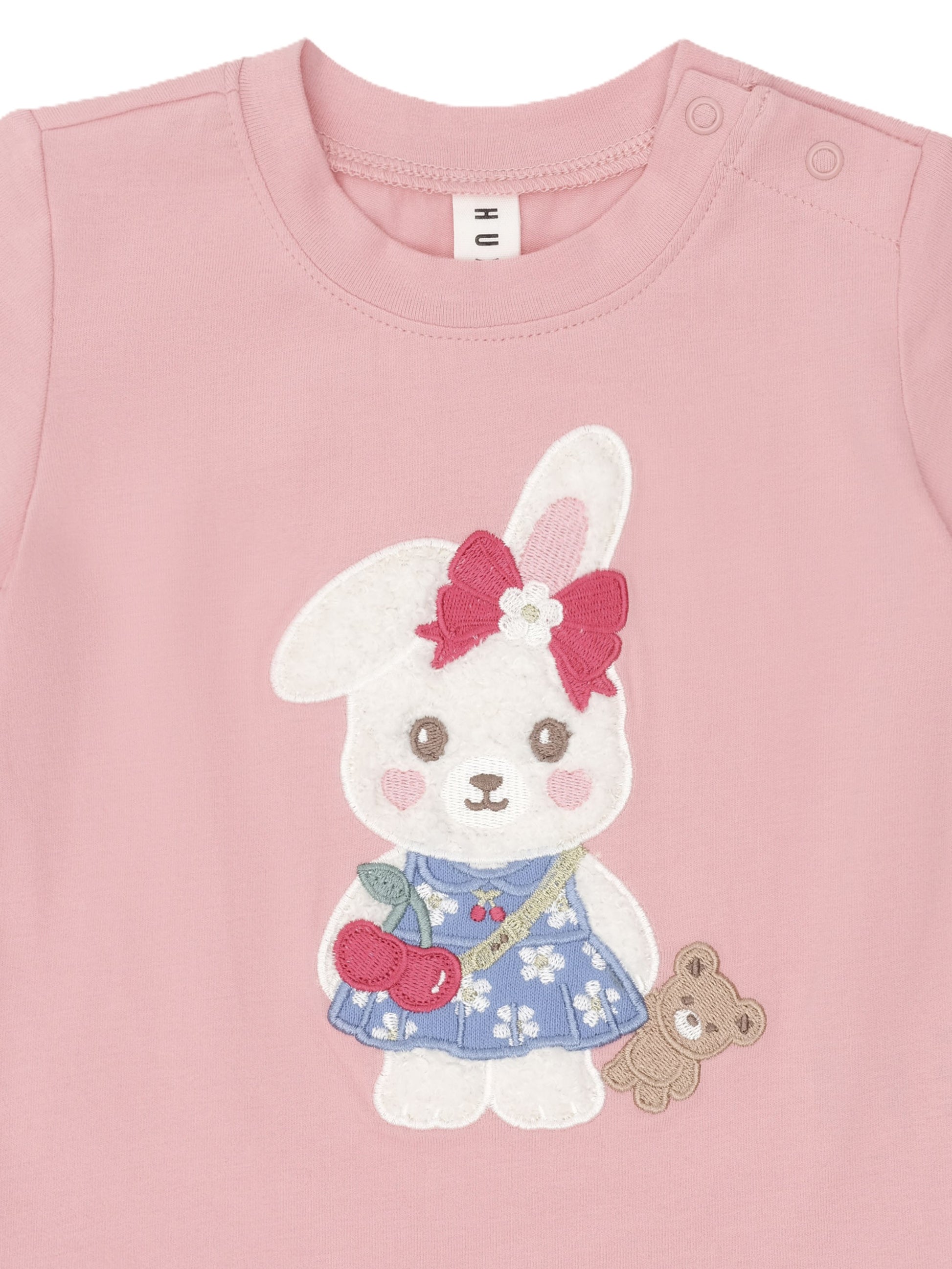 Huxbaby Flower Field Bunny Top HB2244W26