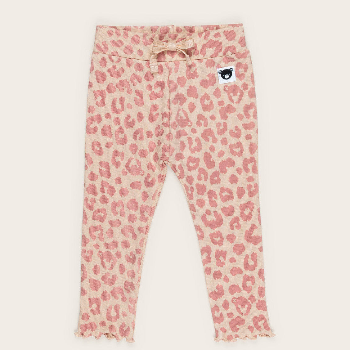 Huxbaby Peach Ribbed Leggings (HB2759 )