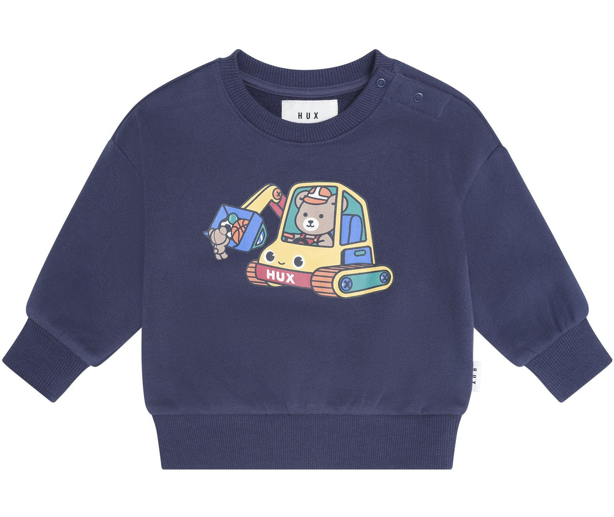 Huxbaby Excavator Hux Sweatshirt HB3046S26