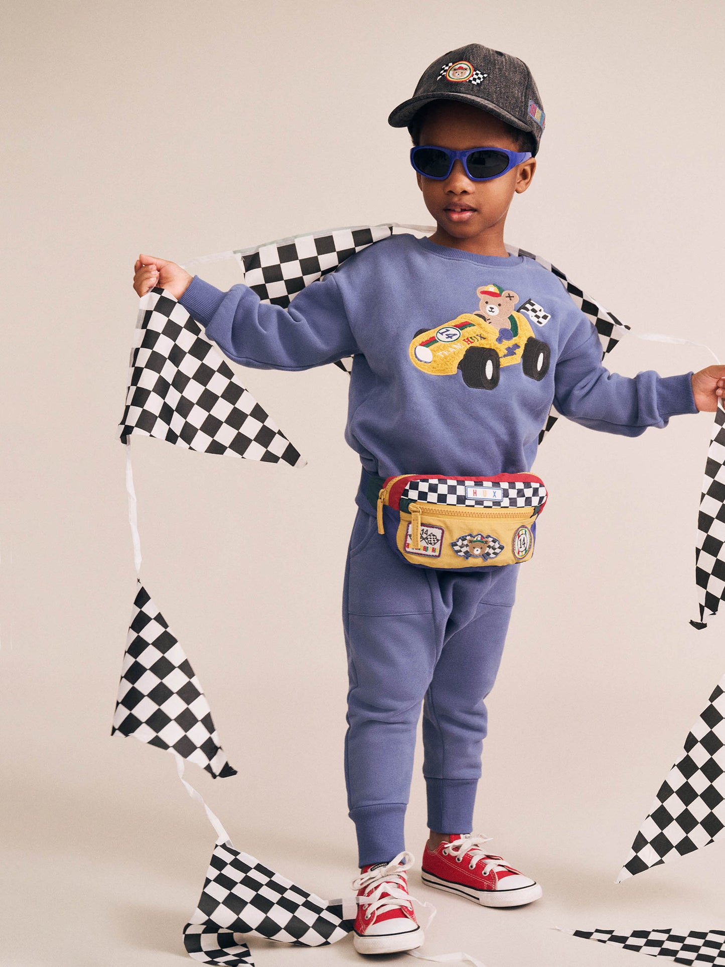 Huxbaby Blue Trackpants HB6077W26