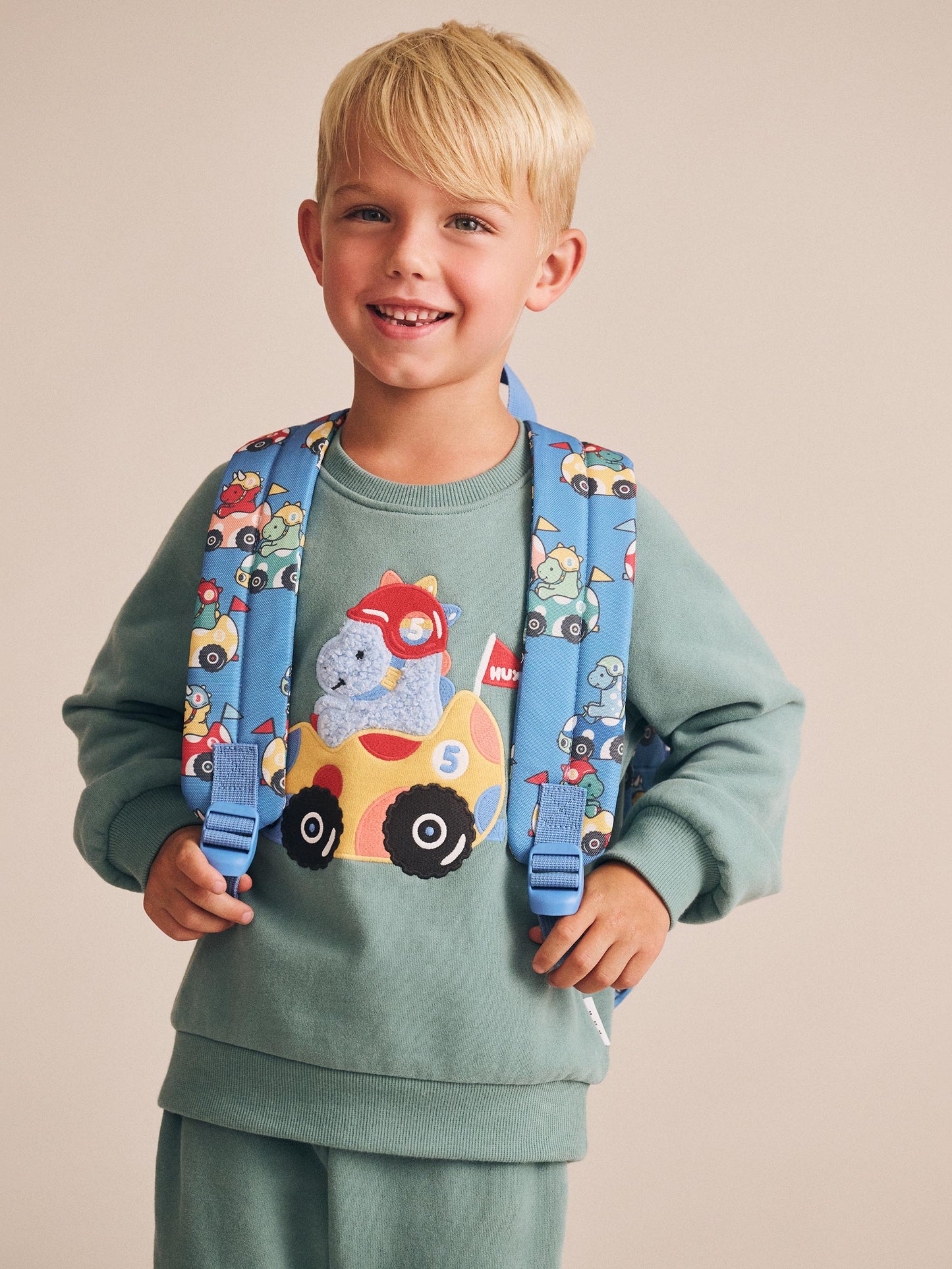 Huxbaby Racer Dino Sweatshirt HB3081S25