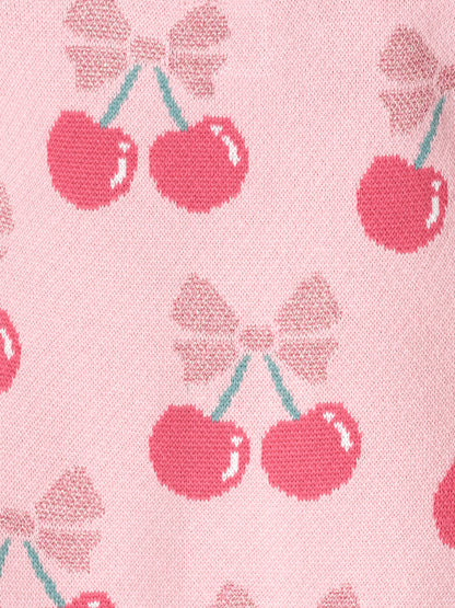 Huxbaby Cherry Pie Scalloped Cardigan HB5069S25