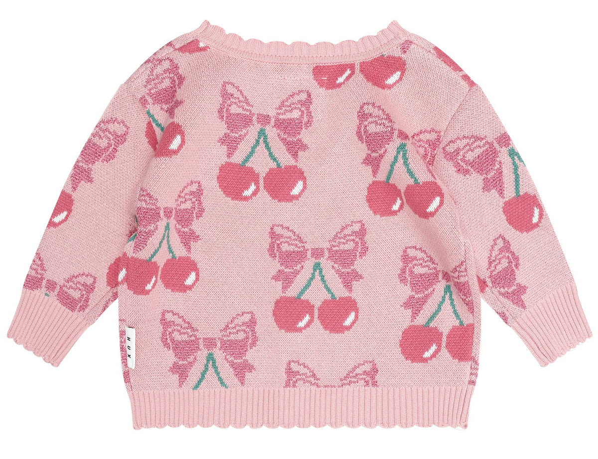 Huxbaby Cherry Bow Cardigan HB5183S26