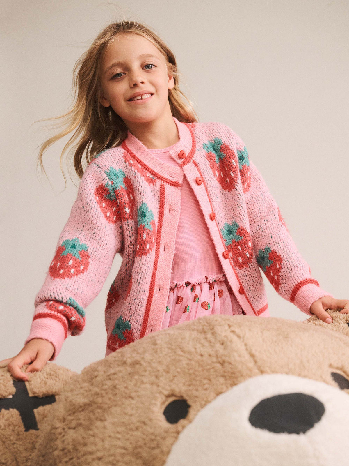 Huxbaby Strawberry Cardigan HB5415S26