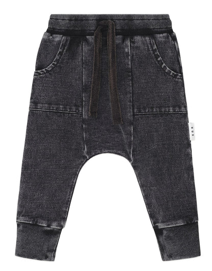 Huxbaby Black Denim 5-pocket Pants HB6074W26
