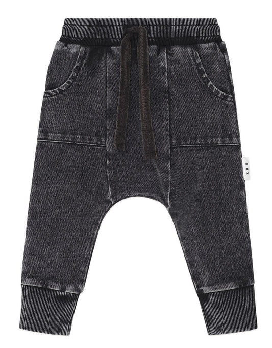 Huxbaby Black Denim 5-pocket Pants HB6074W26