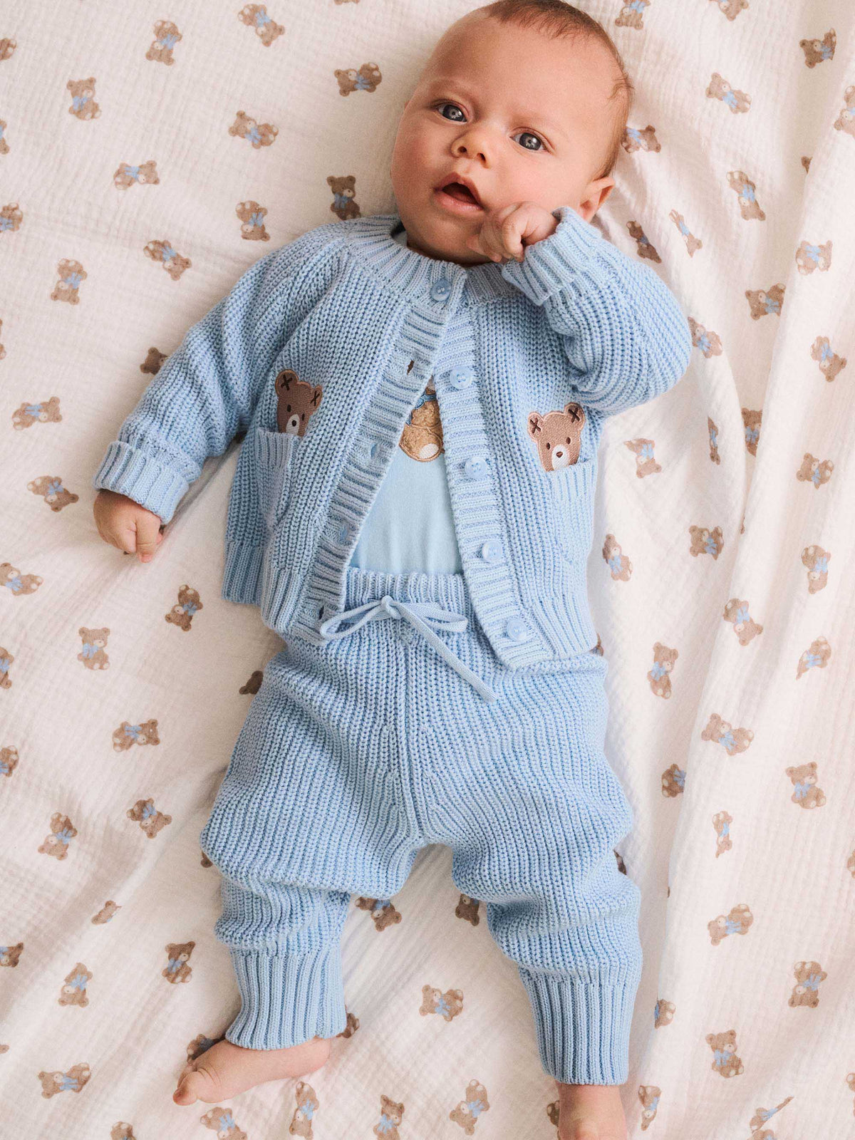 Huxbaby Cardigan and Pants Set HB9480S26