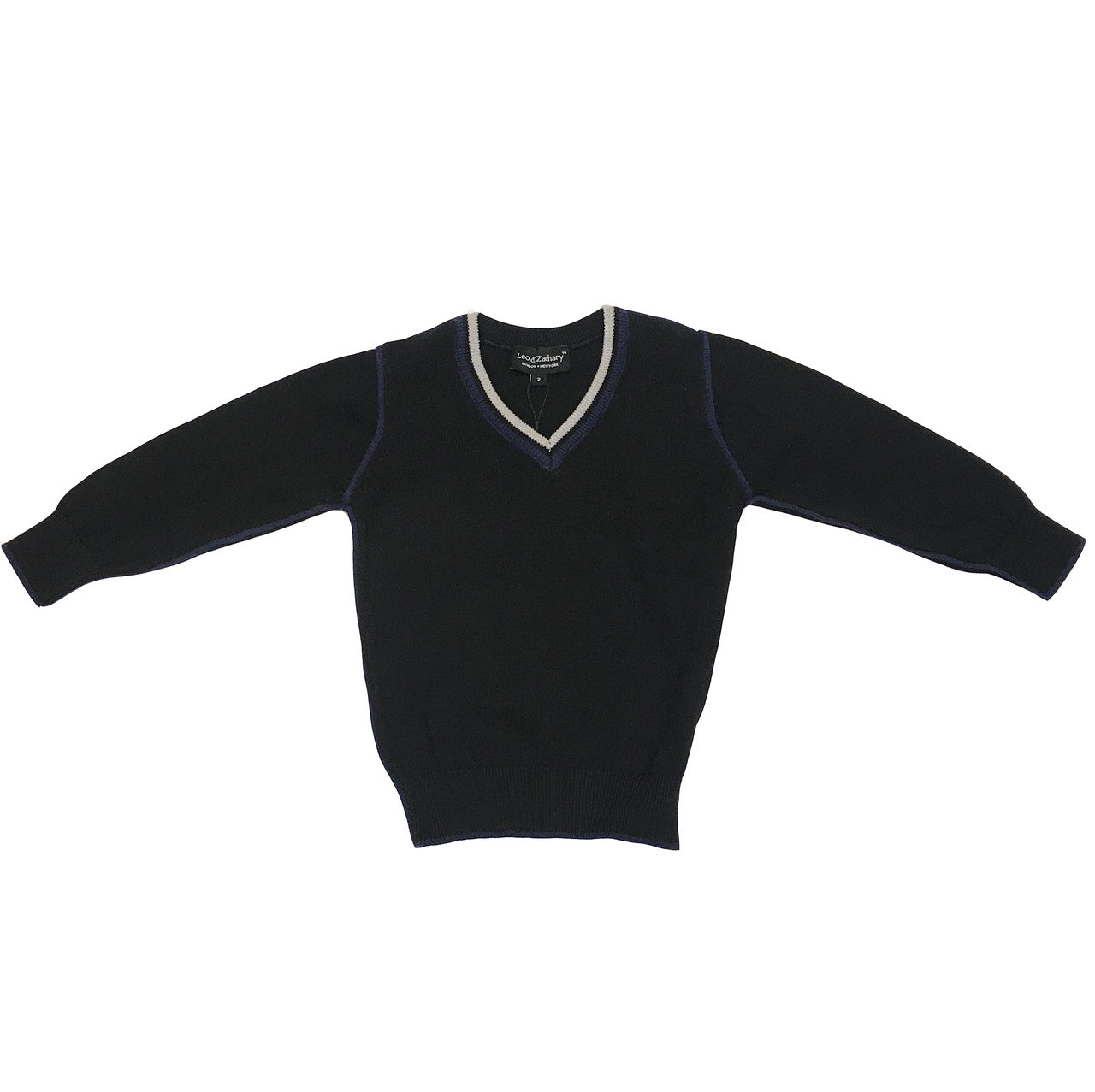 Leo & Zachary Black Felix Sweater (felix-black)