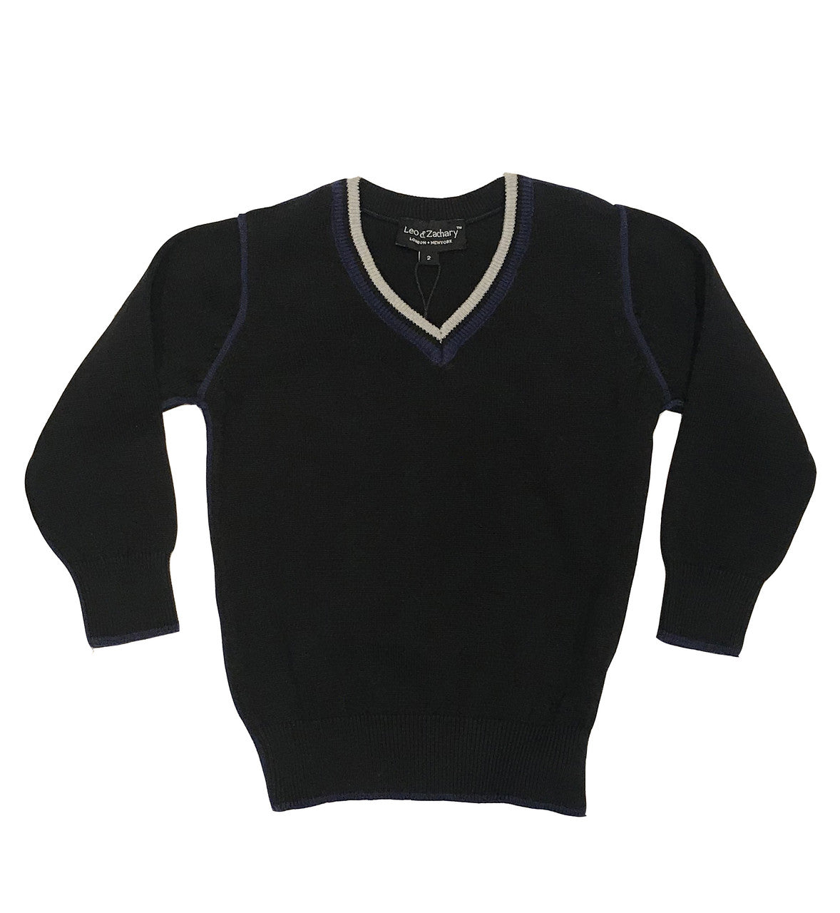 Leo & Zachary Black Felix Sweater (felix-black)