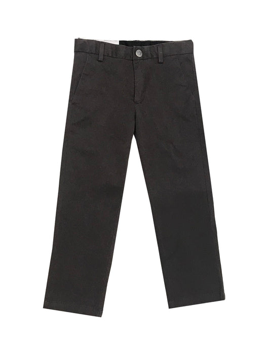 Leo & Zachary Brown Twill Pants (lzcs505-brown) 