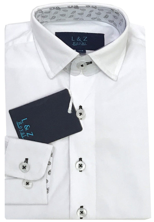 Leo & Zachary White Shirt 5661 (5661) 