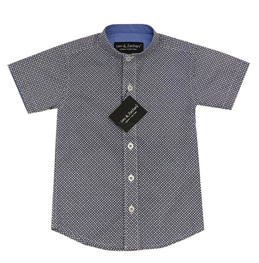 Leo & Zachary Saphire Shirt (5650)