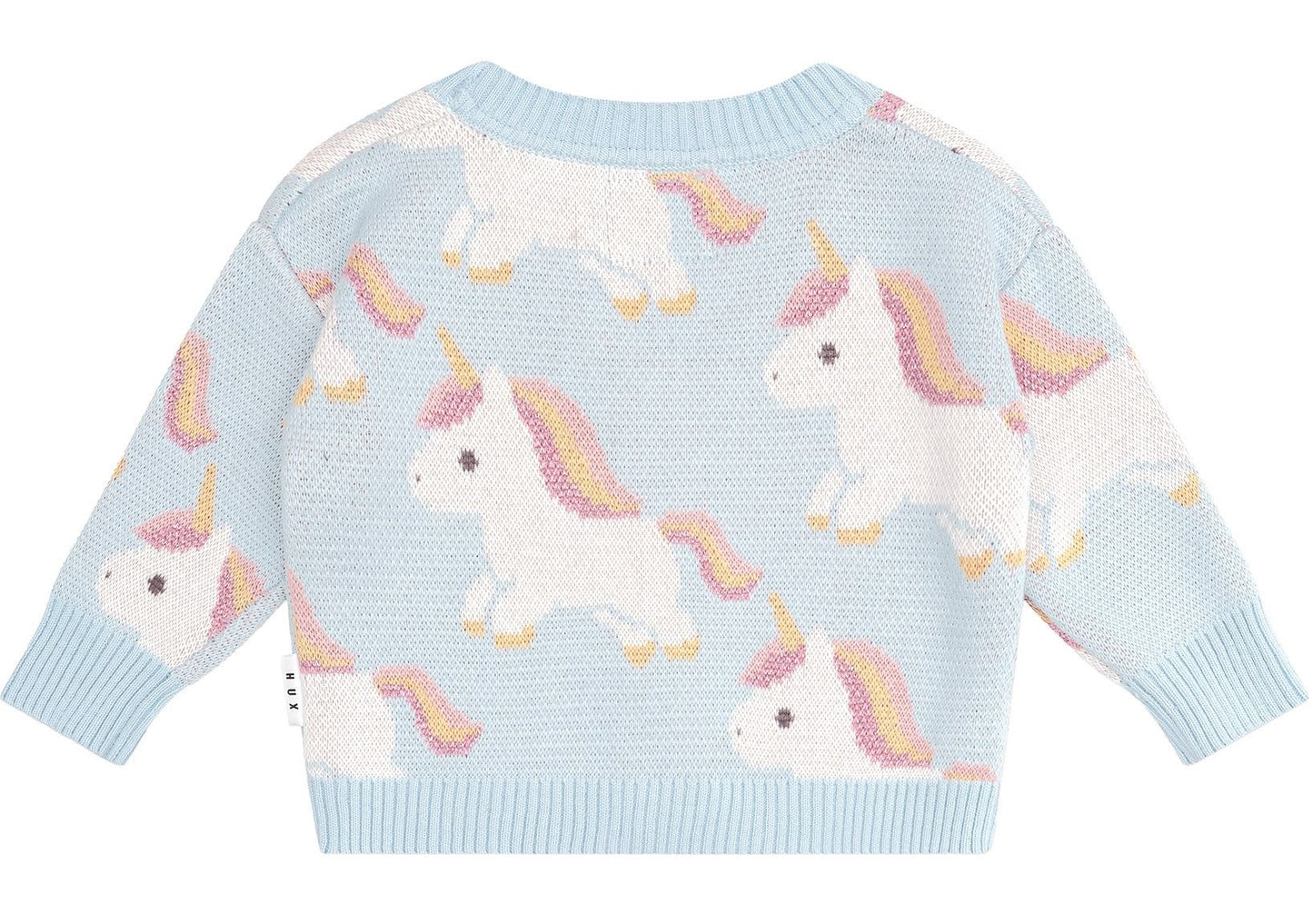 HUXBABY Unicorn Boxy Cardigan HB5107S24