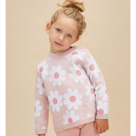 Huxbaby Daisy Knit Jumper HB2171 (HB2171)