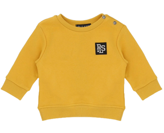 PLEASE Yellow Sweatshirt LB34040