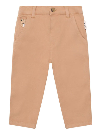 HUXBABY Chino Tan Pants HB6054S24