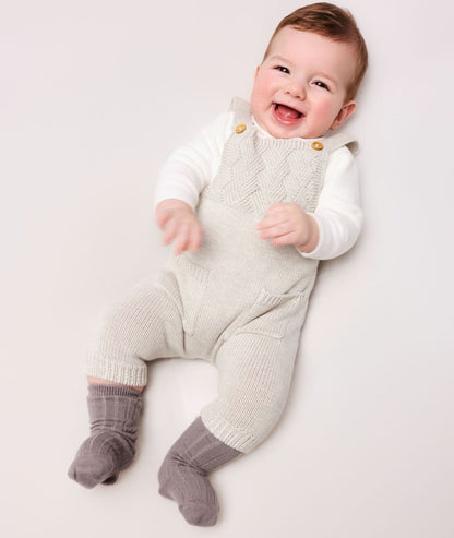 Tutto Piccolo Knitted Overalls 1160W25