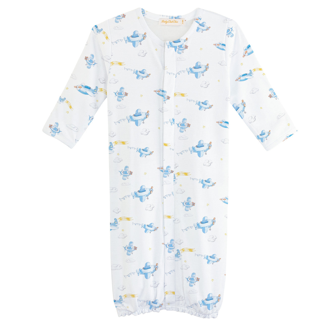 Baby Club Chick Convertible Sleeping Gown - Sky Adventure (NIG06094)