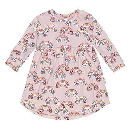 Huxbaby Daisy Rainbow Swirl Dress (HB2032) 