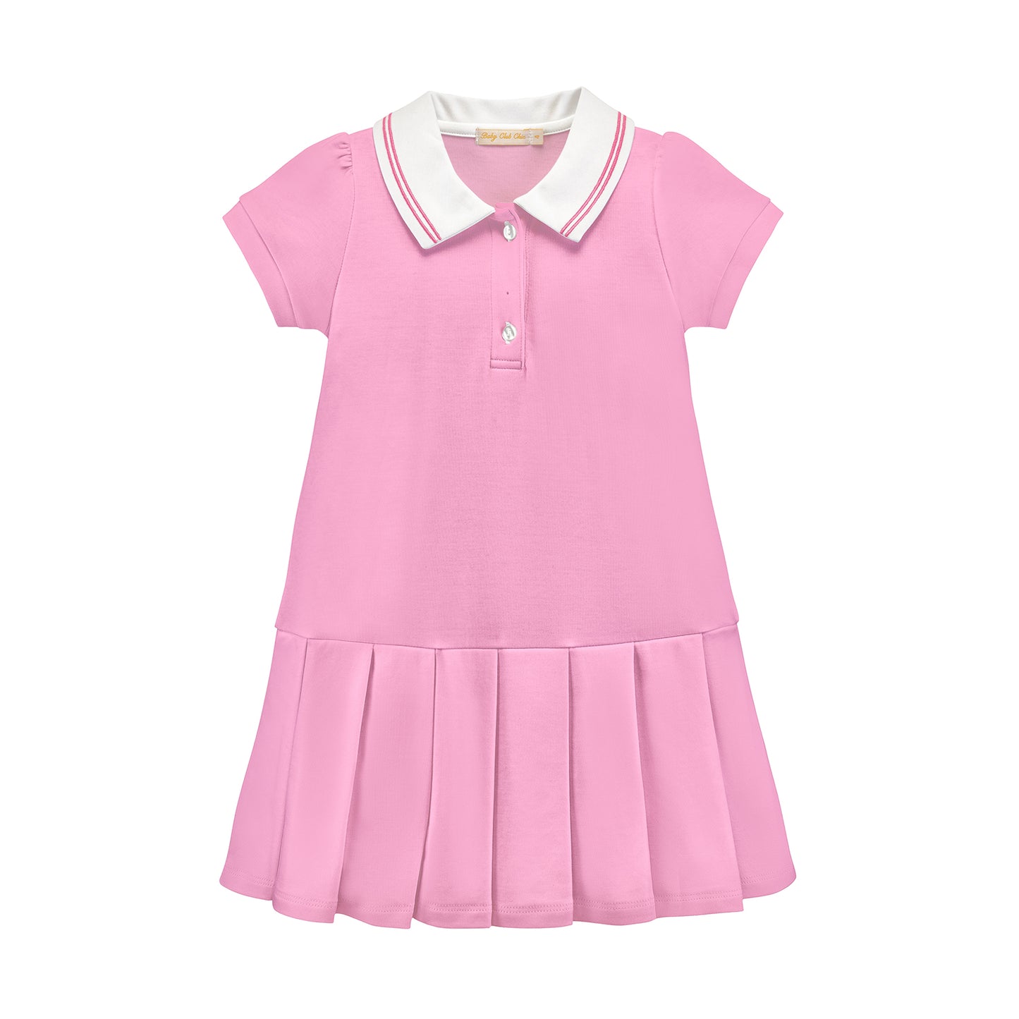 Baby Club Chic Girls Pink Tennis Dress PDR04CP