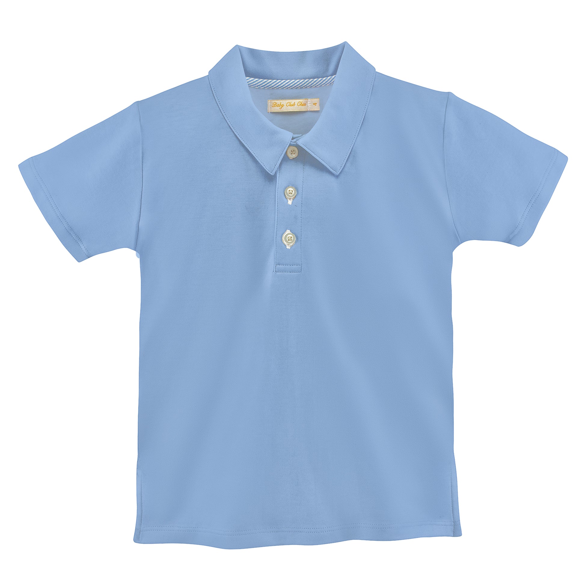 Baby Club Chic Blue Polo PTE01FR