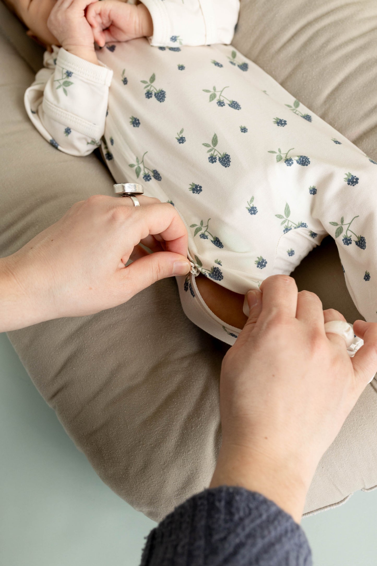 COCCOLI Blackberries Footie PZM6011-236