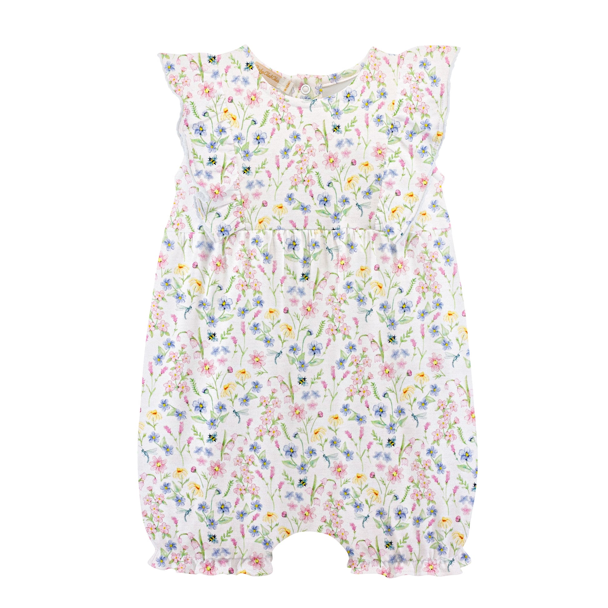 Baby Club Chic Girls Spring Blush Romper ROM20334