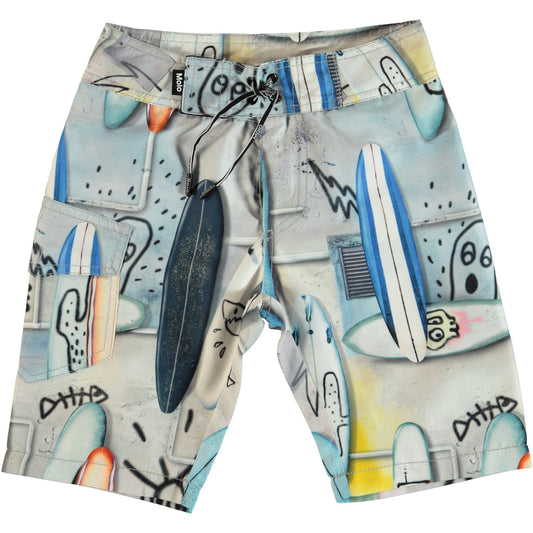  MOLO Nalvaro Boardies - Summer Walls 