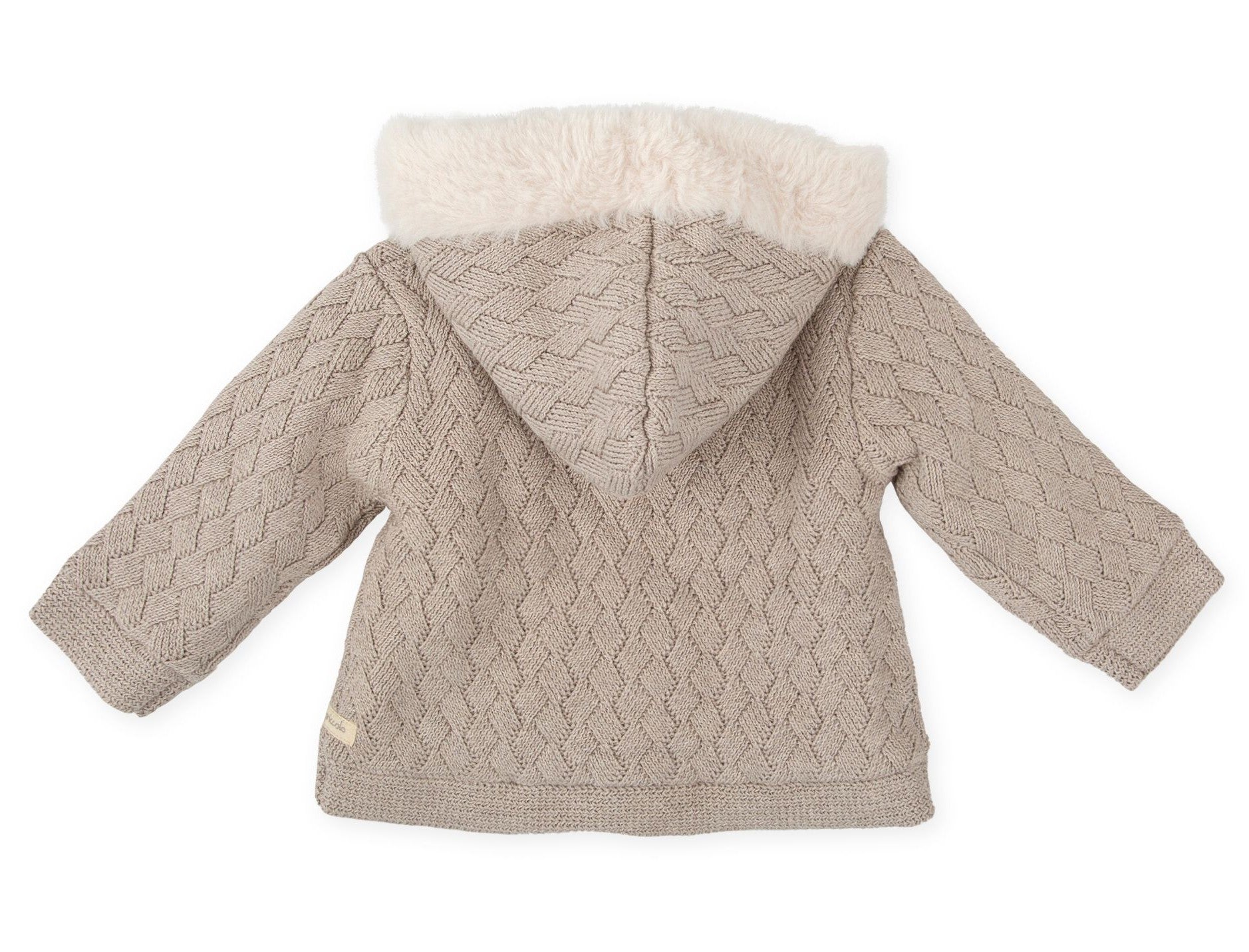 Tutto Piccolo Grey Knitted Jacket 1830W25