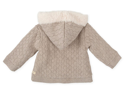 Tutto Piccolo Grey Knitted Jacket 1830W25