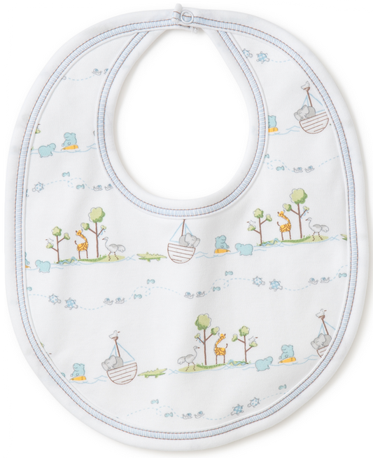 Kissy Kissy Noah's Blue Bib