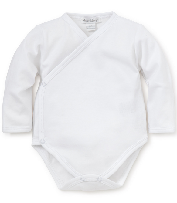 Kissy Kissy White Long Sleeved Bodysuit (346926)