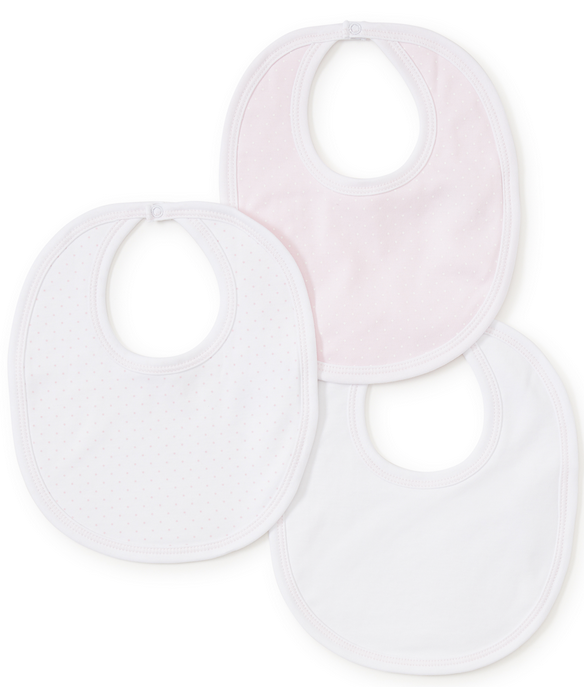 Kissy Kissy Pink 3-pack Bibs (693527461906) 