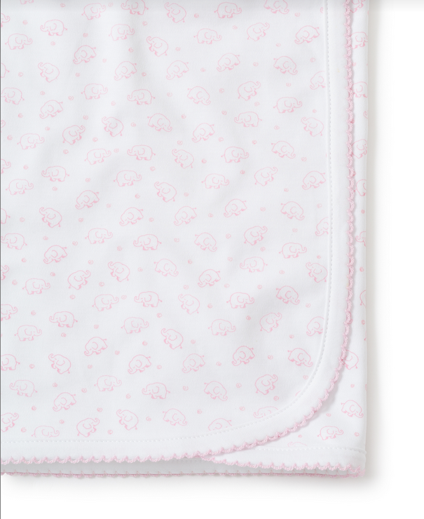 Kissy Kissy Pink Ele-Fun Blanket (48608P-pink)