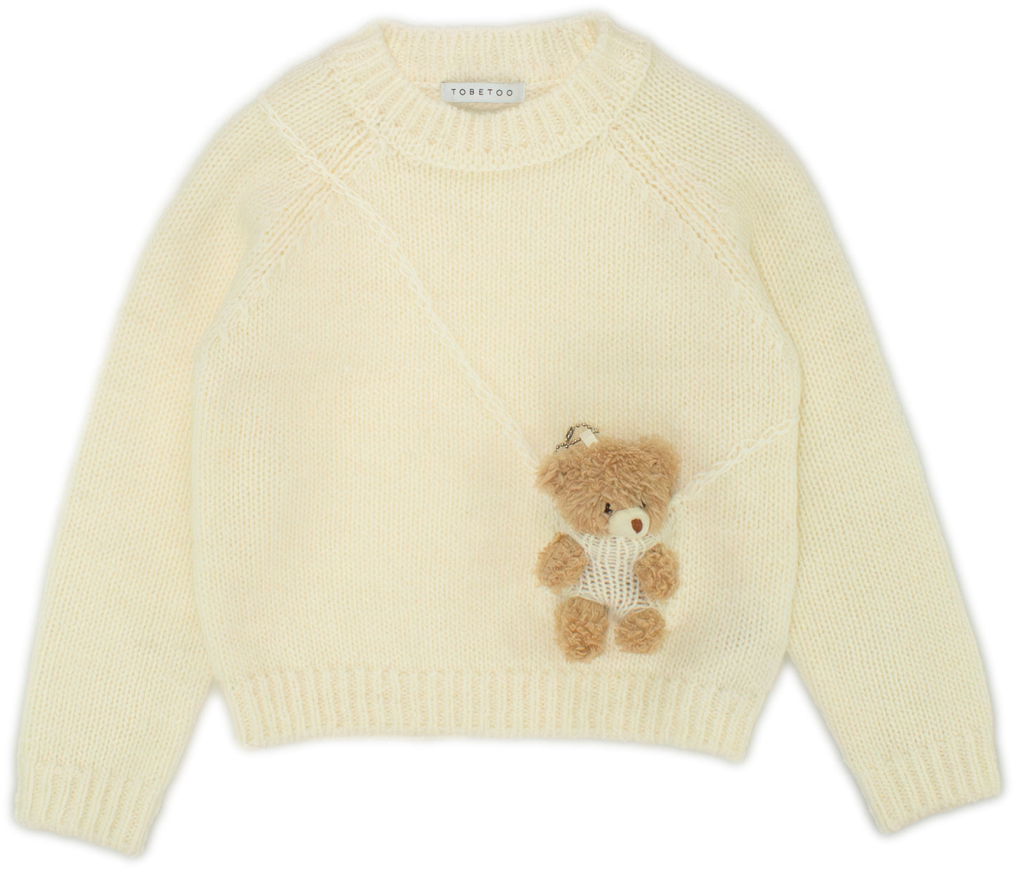 To Be Too Girls Sweater with Toy TFBF24M657