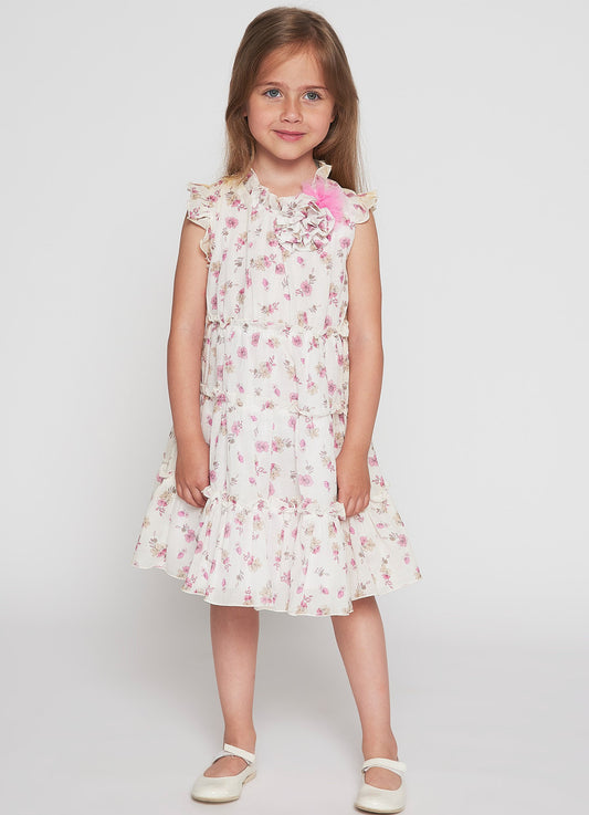 To Be Too Girls Floral Dress TOB333