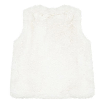 Tartine et Chocoat Faux Fur Vest TT16002 