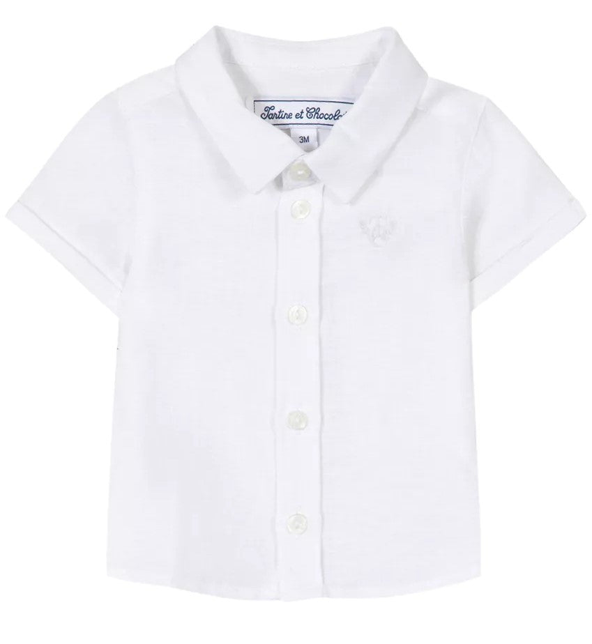  Tartine et Chocolat Linen Shirt TW12051-01