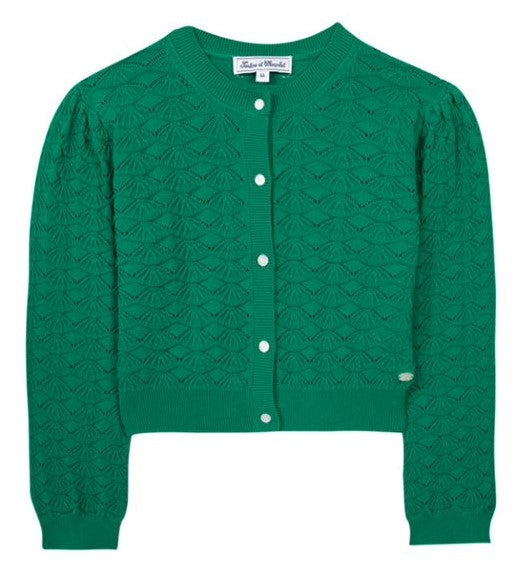 Tartine et Chocolat Green Cardigan TW18002-05