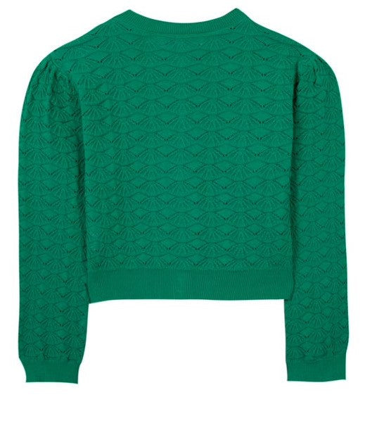 Tartine et Chocolat Green Cardigan TW18002-05