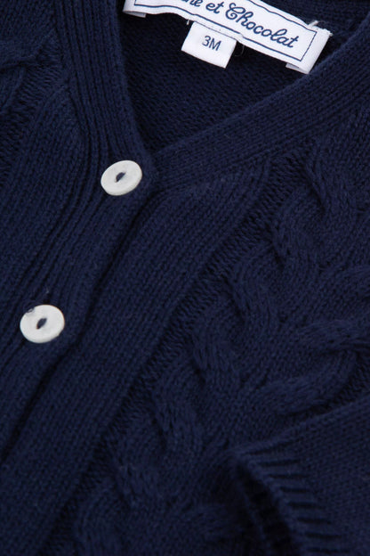 Tartine et Chocolat Navy Cardigan TW18051-04 