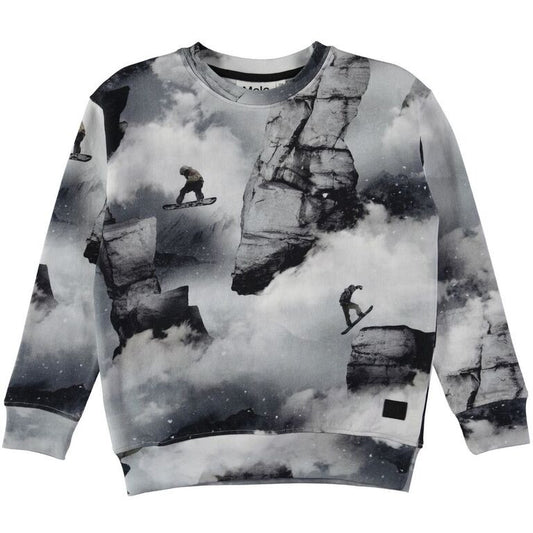 MOLO Morell "Snowboarders" Sweatshirt ( 1w18214-4756)